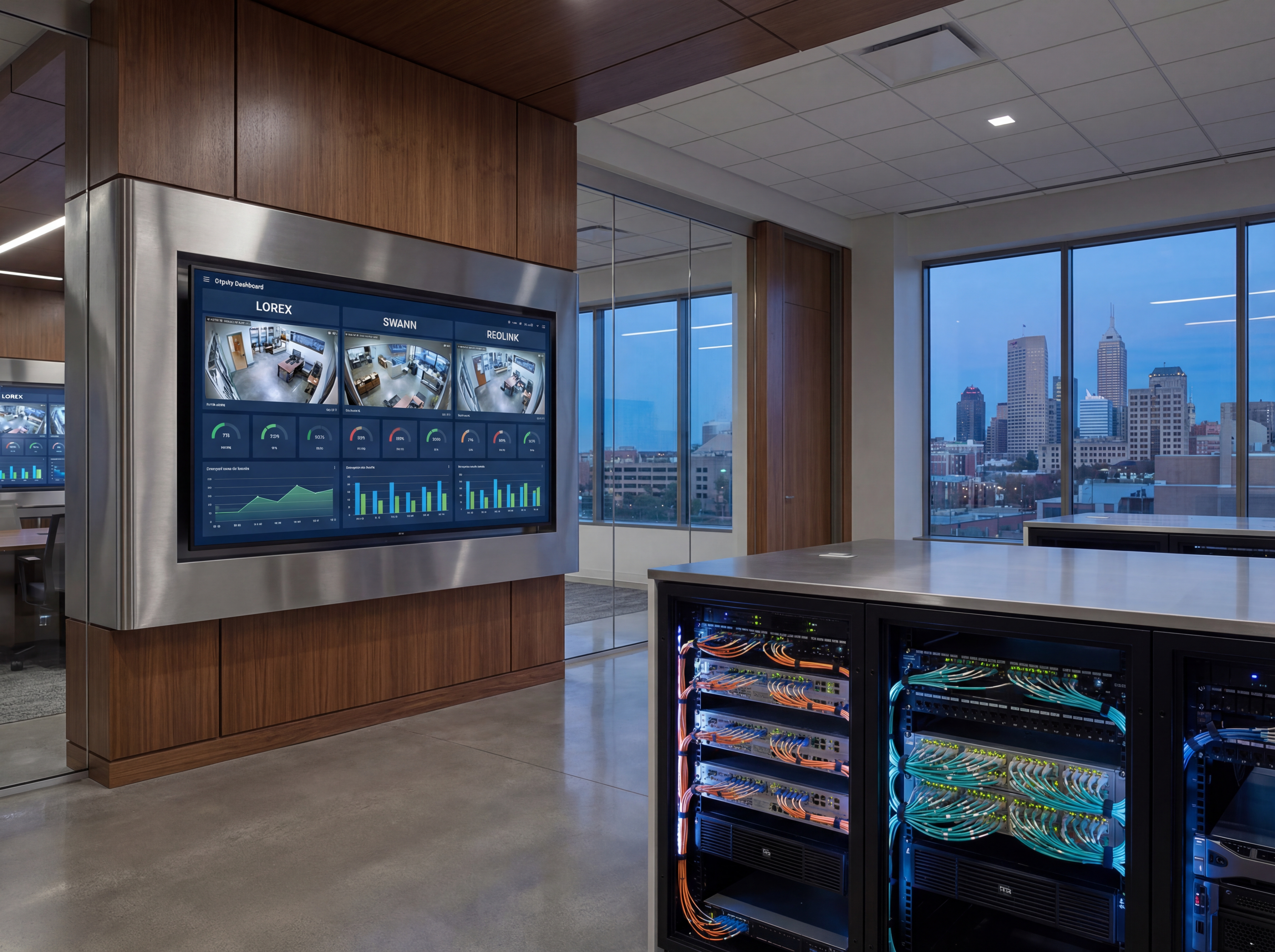 Dashboard and field setup related to Lorex vs Swann vs Reolink: Which Cameras Fit Your Indiana Property?