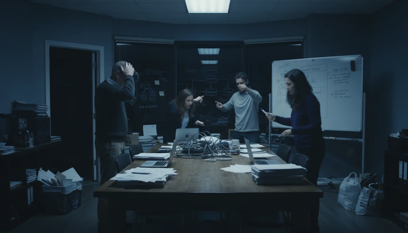 consistent brand identity execution: pain context before optimization.