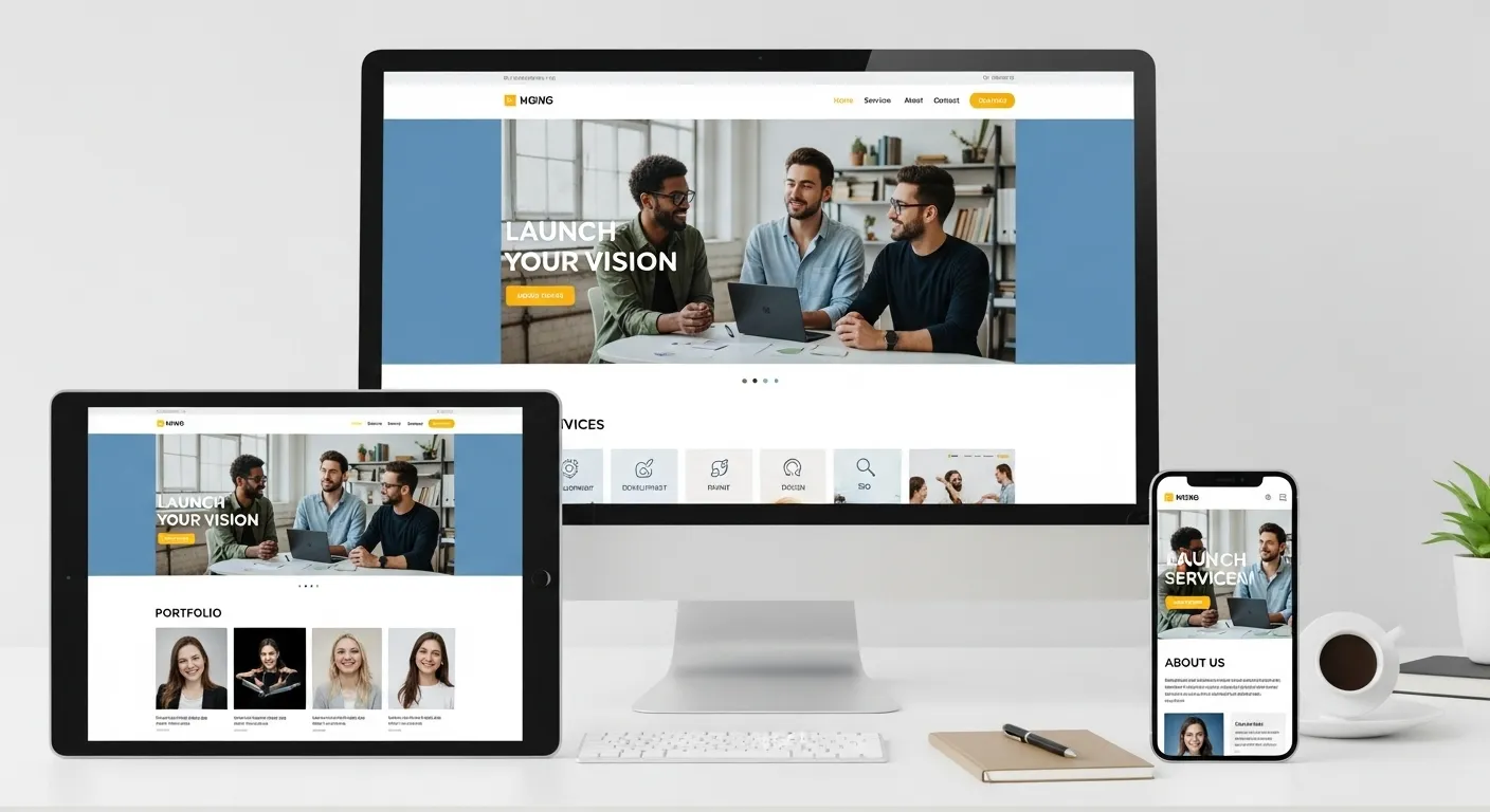 Custom Web Design Example