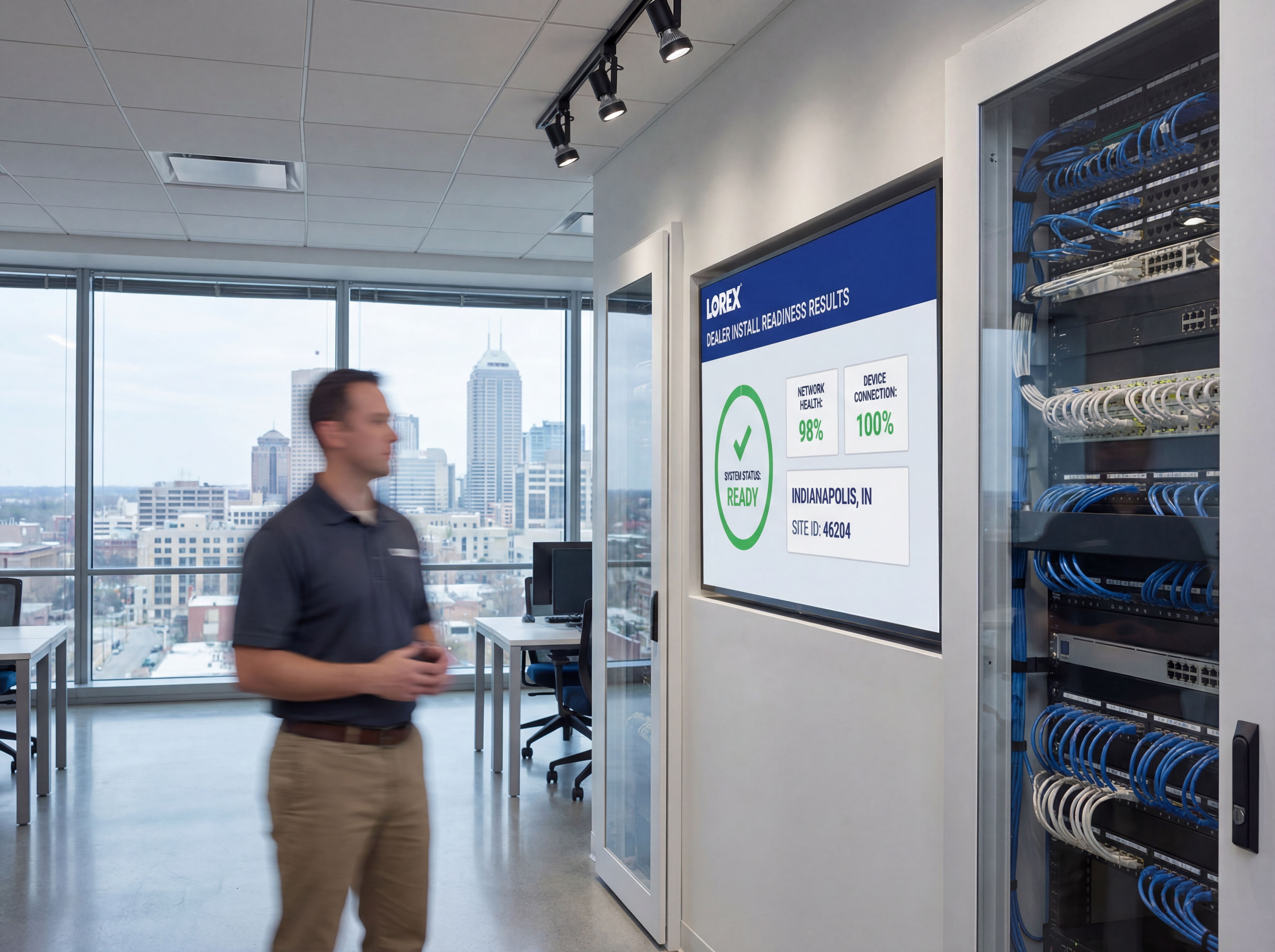 Dashboard and field setup related to How to Prepare for a Lorex Dealer Install in Indiana