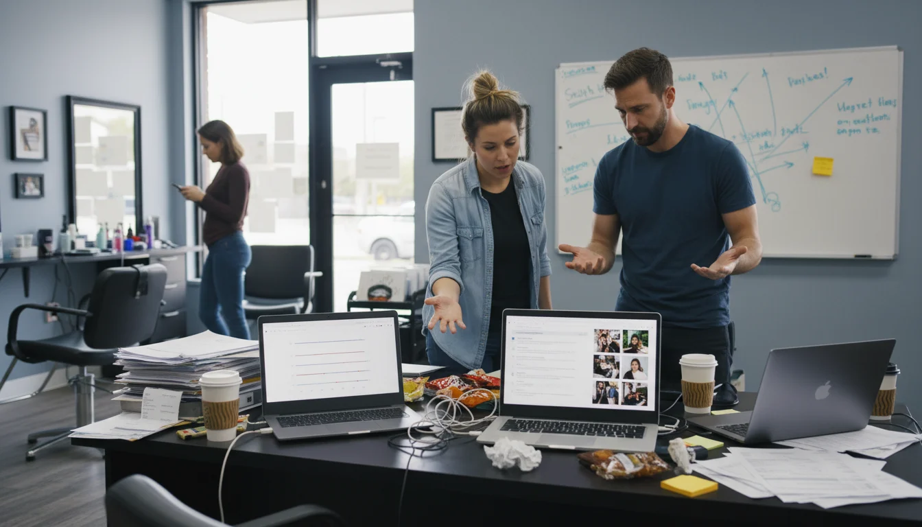 paid versus organic social strategy: pain context before optimization.