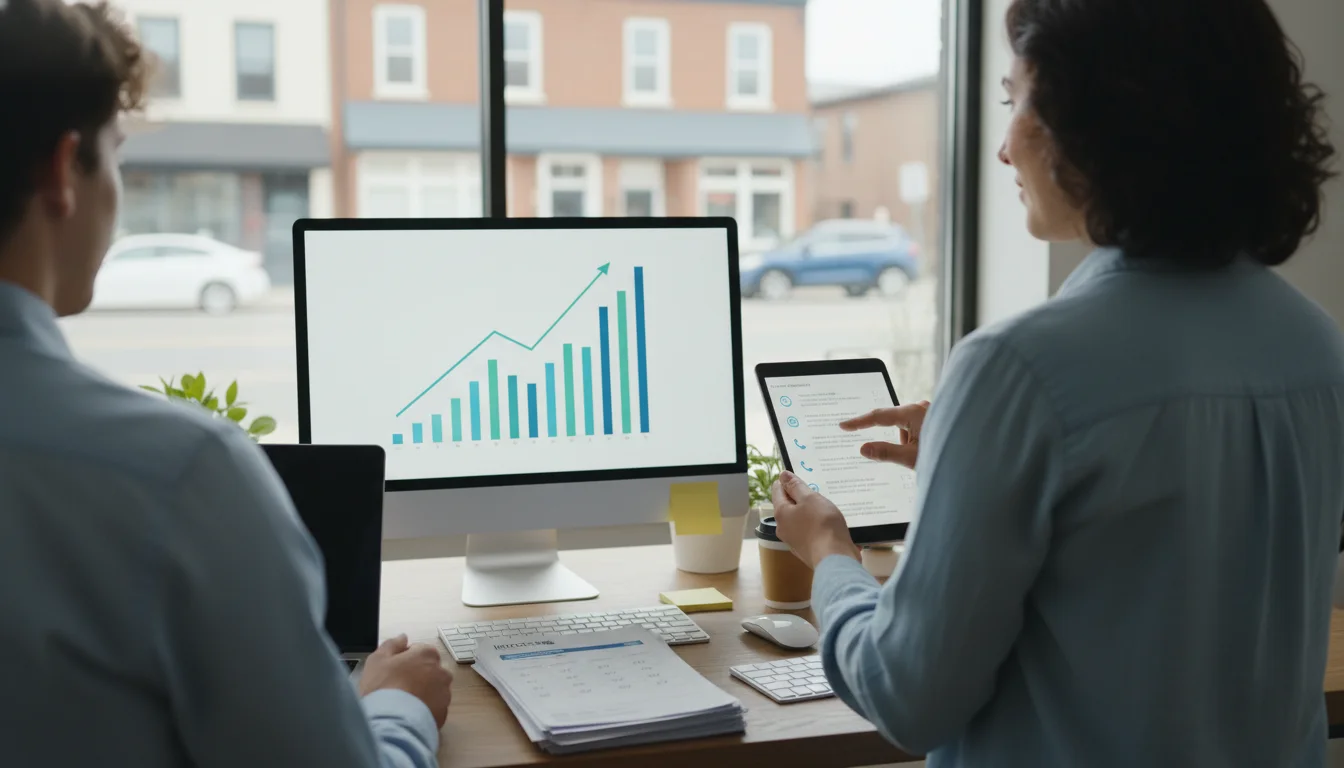 SEO Local en Carmel: Lo que los Negocios Pequenos Pierden Entre el Ranking y las Llamadas visual de resultados