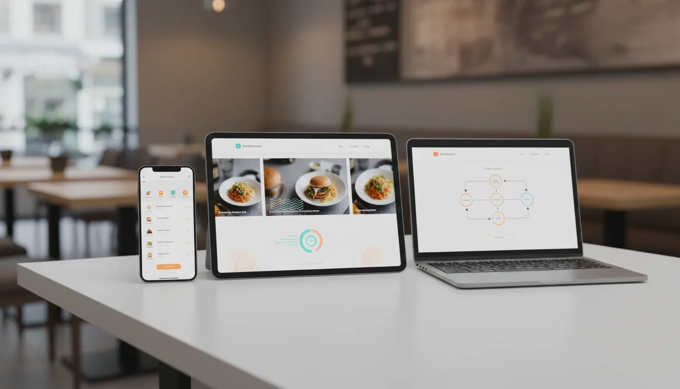Velocidad del Sitio Web para Restaurantes: Por Que las Paginas del Menu Lentas Cuestan Pedidos visual de apoyo