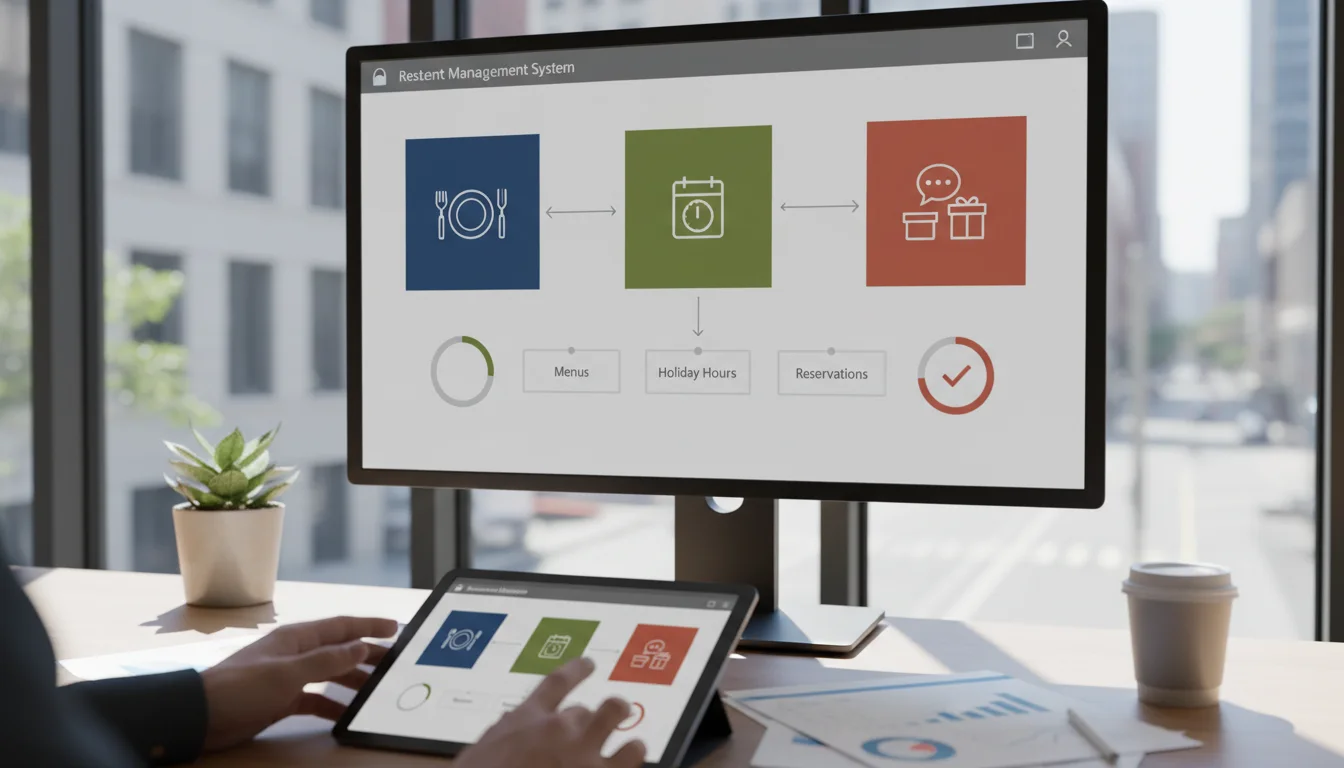 Restaurant Website Support: Keep Menus, Hours, and Offers Accurate Before the Rush Starts planning workflow and support checklist