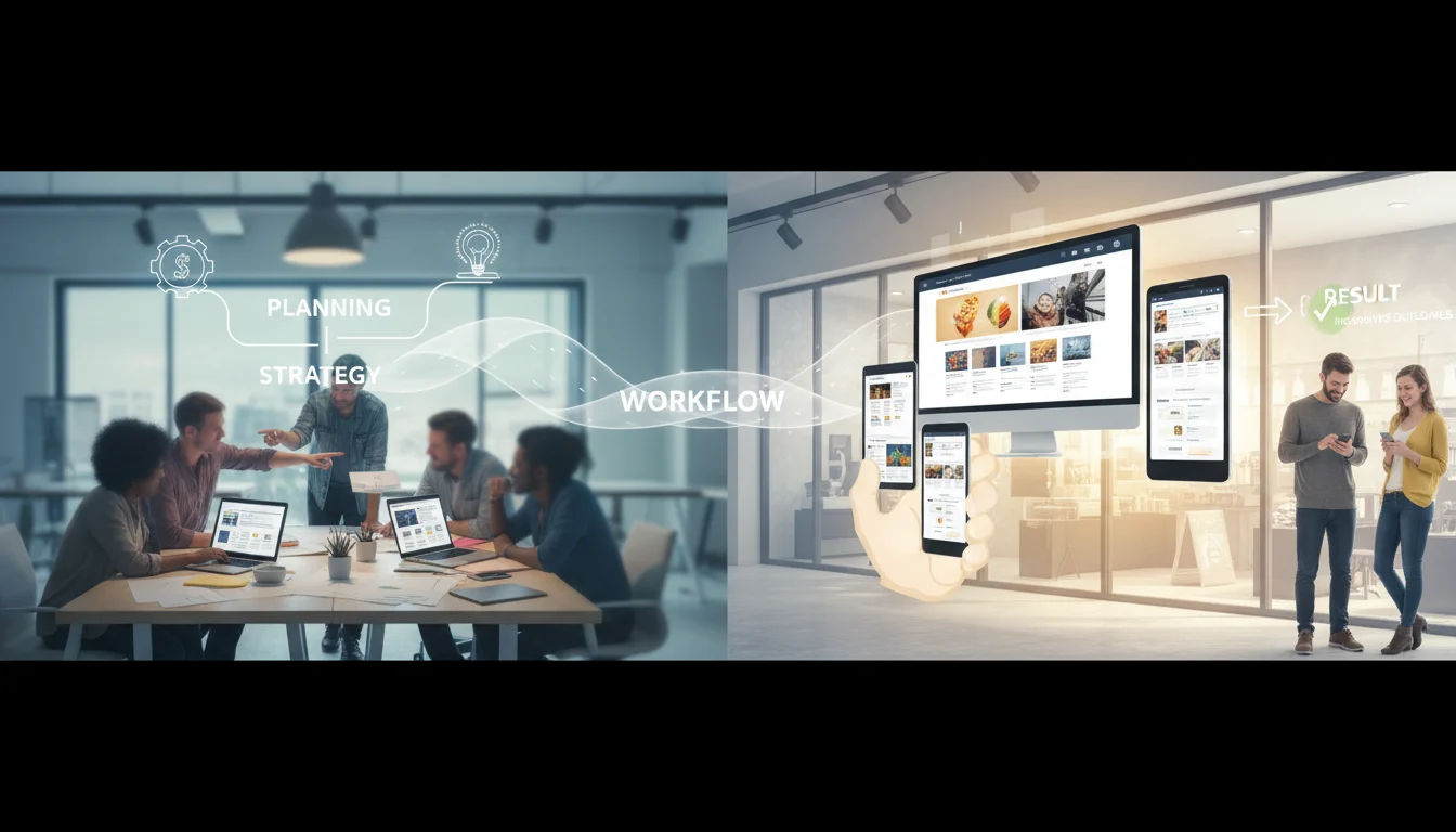 optimizacion de diseno web responsivo: implementacion y resultado despues de optimizar.
