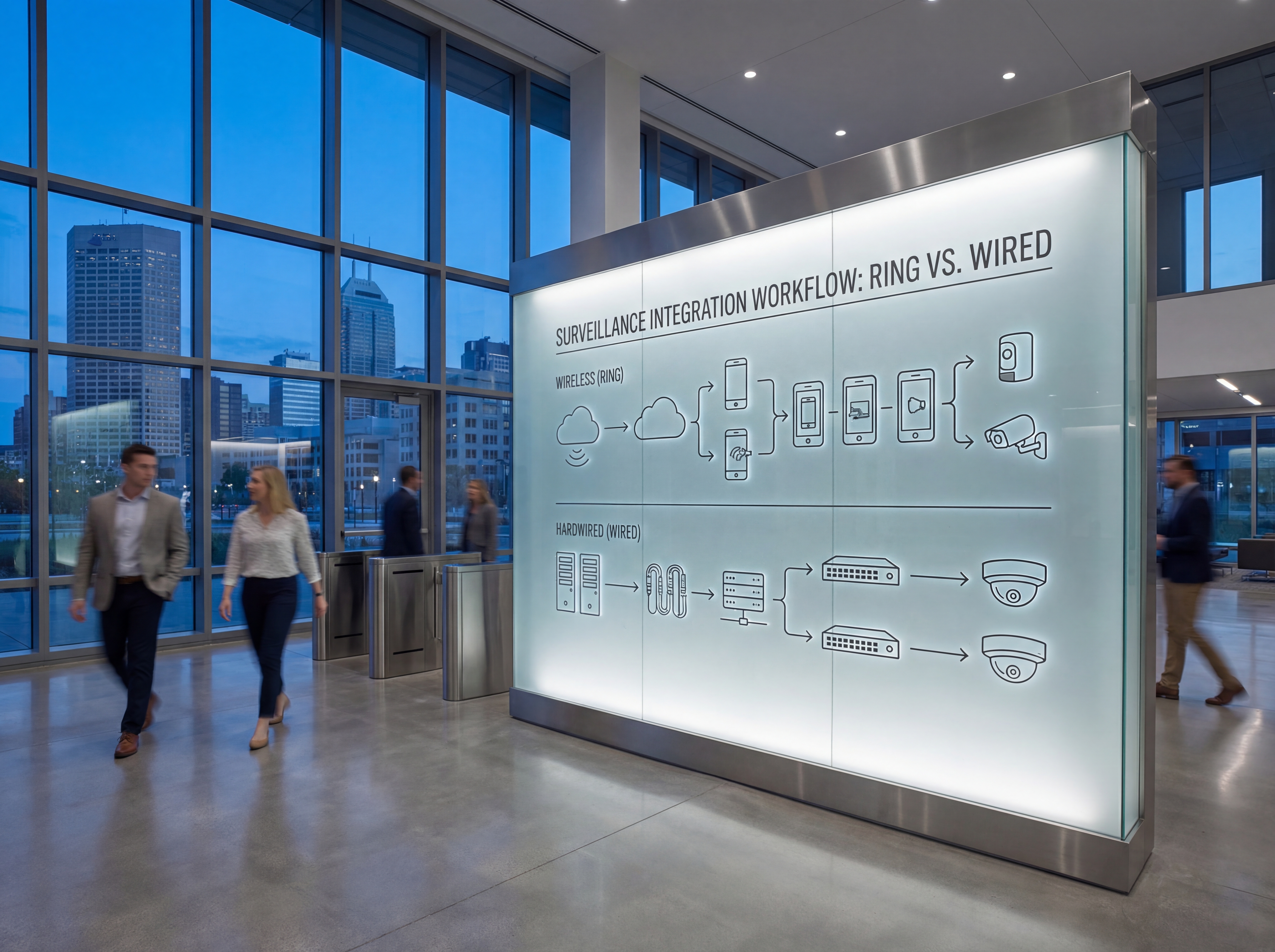 Workflow for Ring vs Wired NVR Systems in Indianapolis: What Owners Should Know