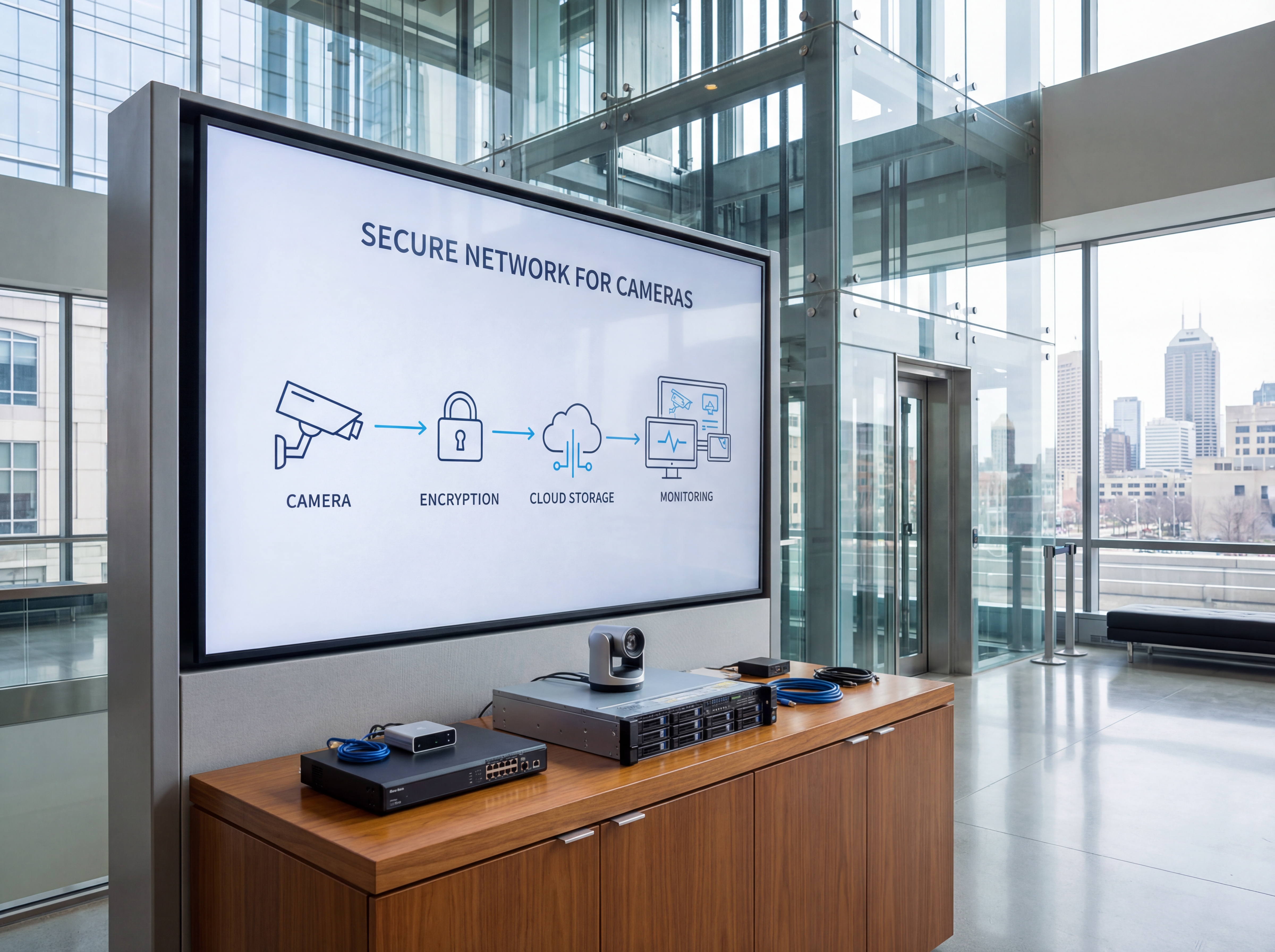 Workflow for How to Secure Your Network Before Adding IP Cameras