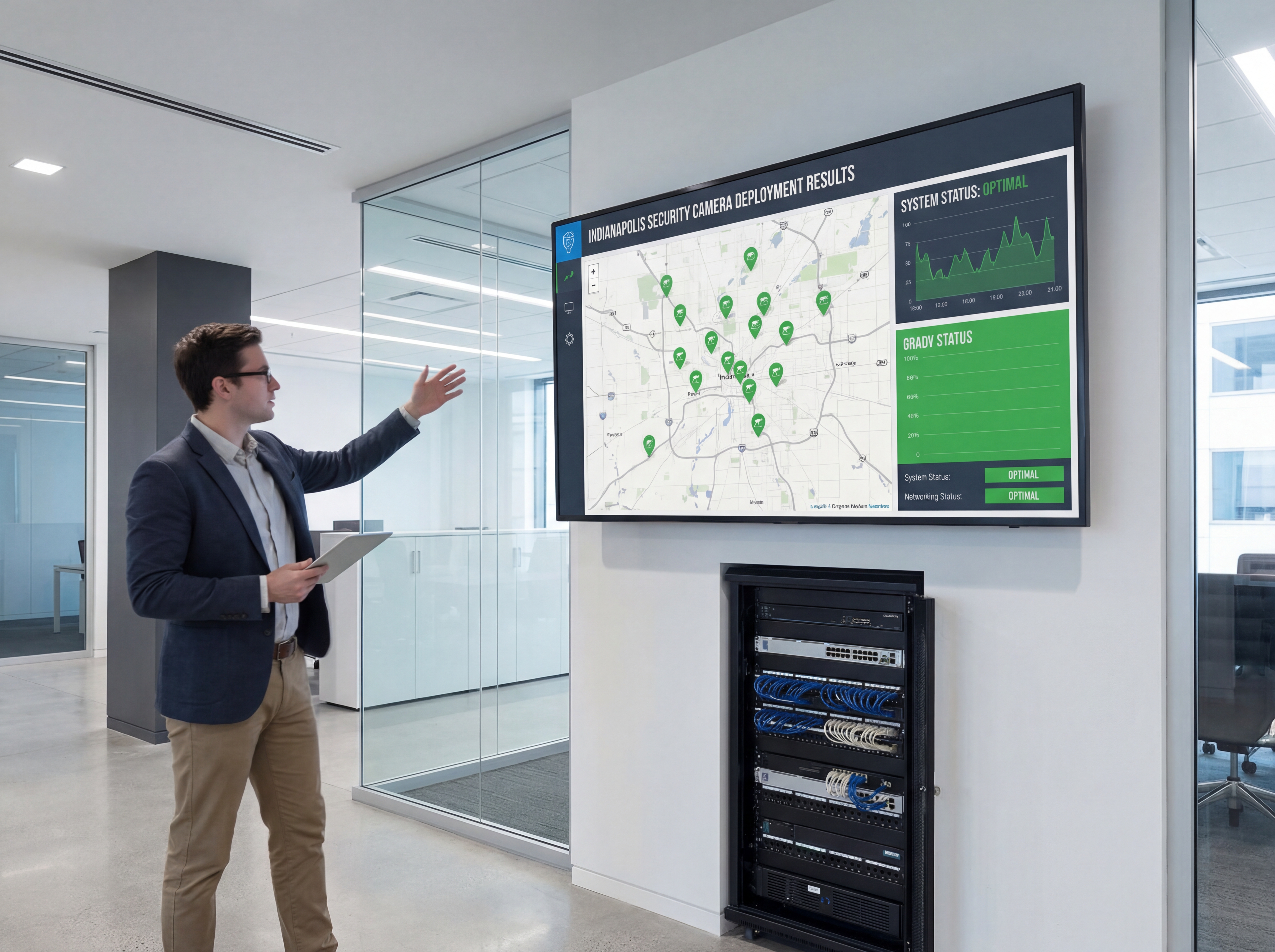 Dashboard and field setup related to Security Camera Placement Guide for Indianapolis Businesses and Homes