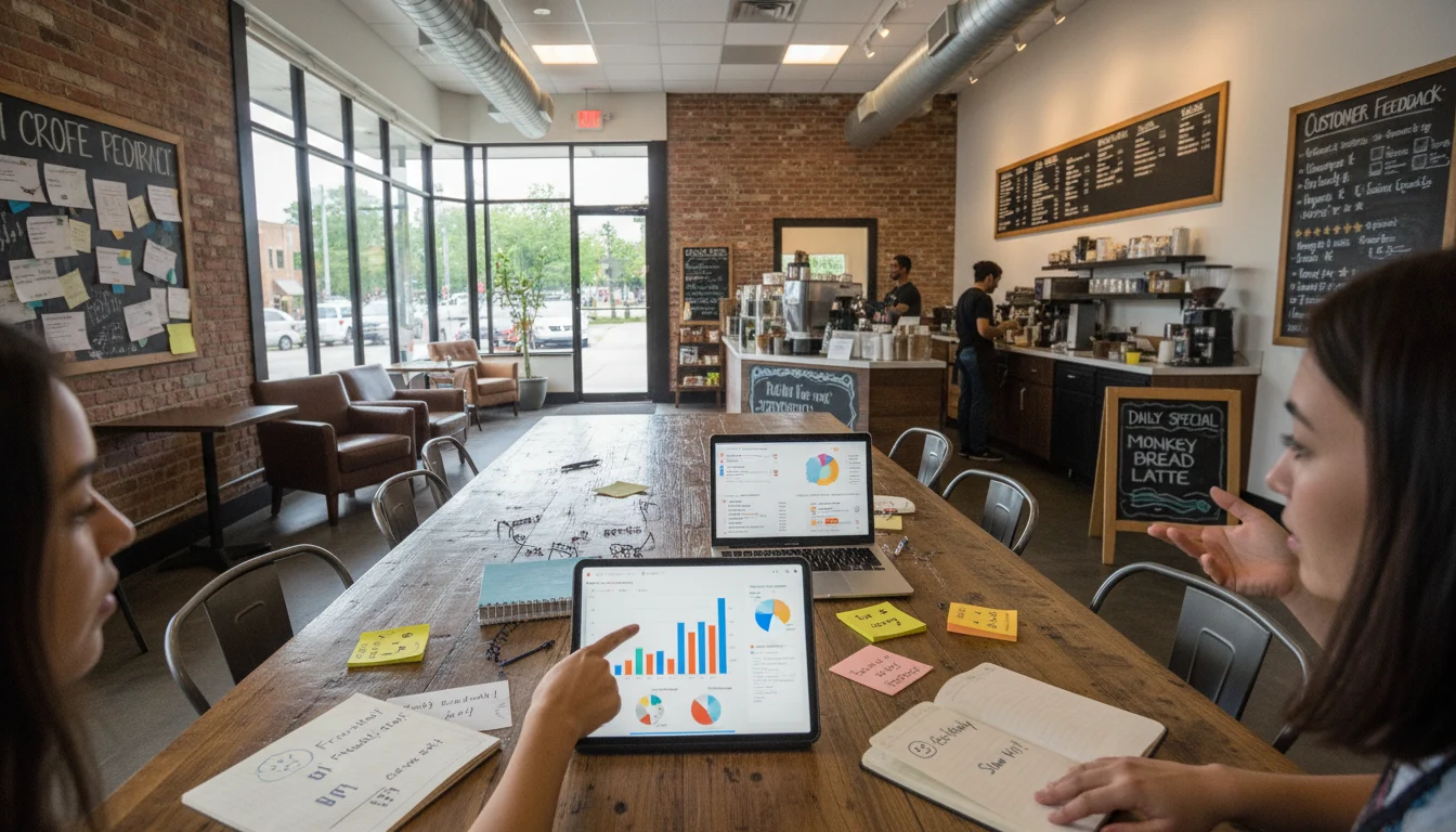 Fix and result scenario in social media analytics KPI tracking with aligned execution and improved outcomes.