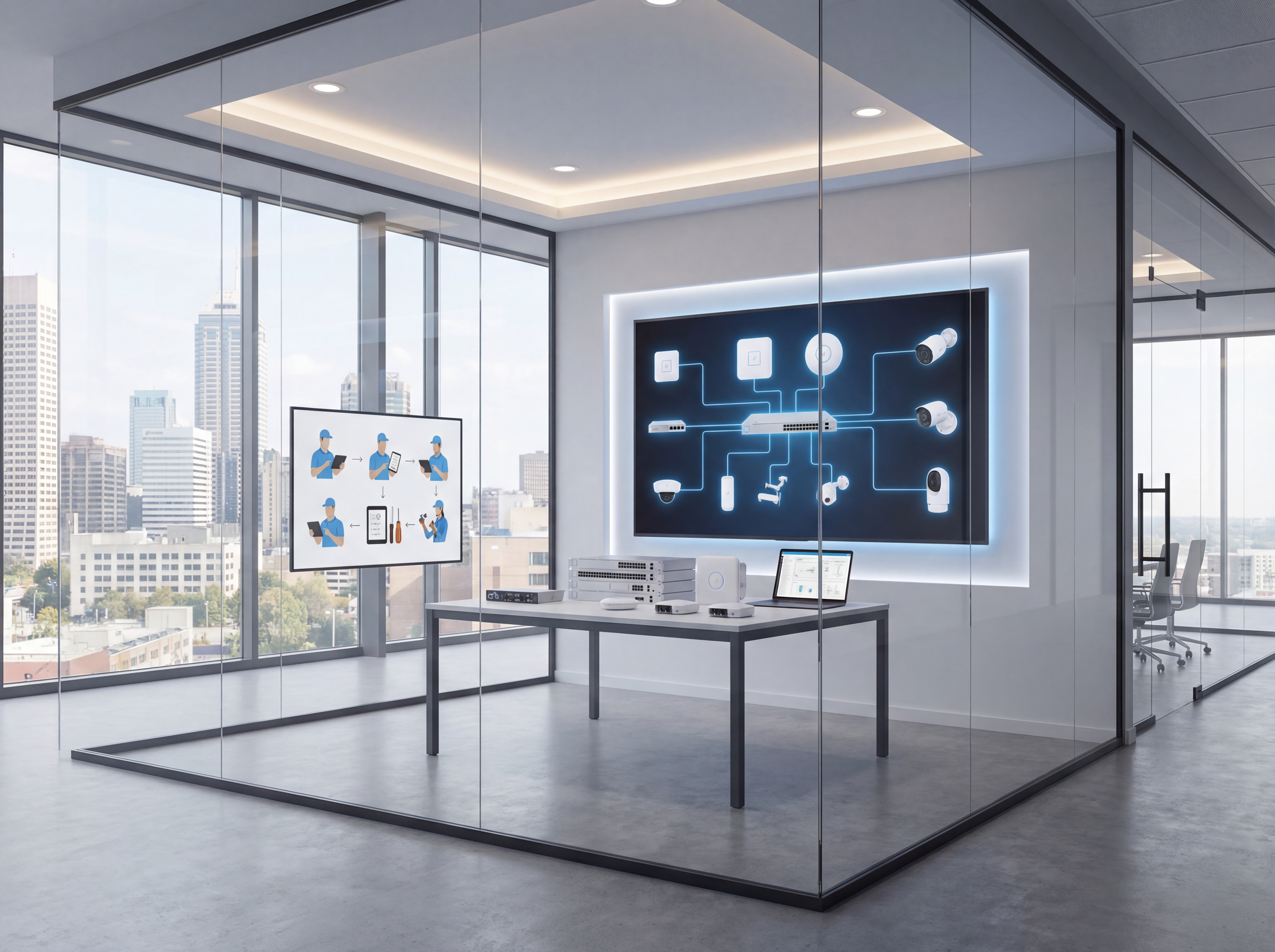 Workflow for Ubiquiti Network Design Principles for Indiana Buildings