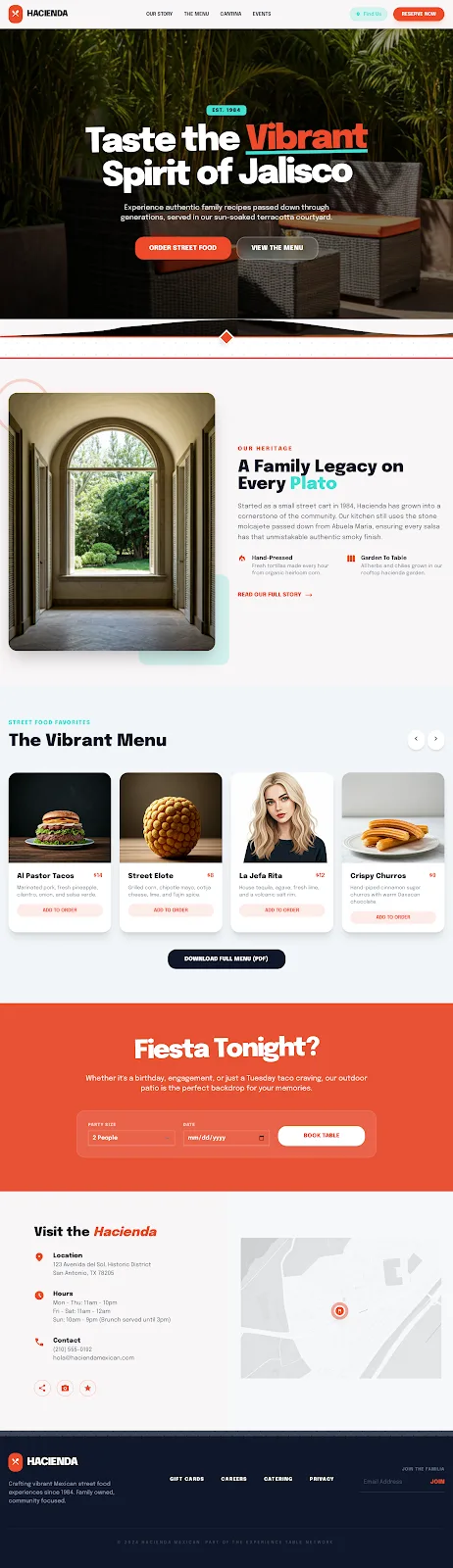 Hacienda Mexican Restaurant by Sowynet