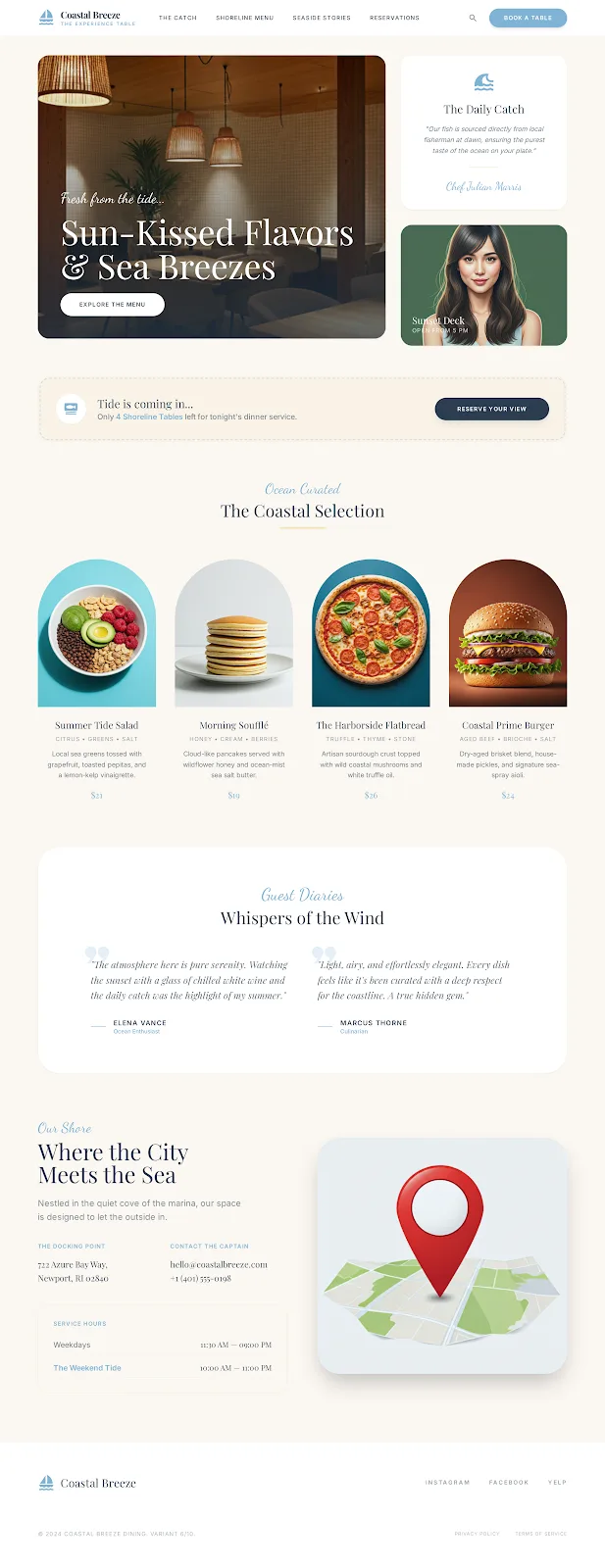 Fresh Table Restaurant by Sowynet